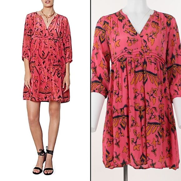 ba & sh Printed Calix Dress - Picture 1 of 5